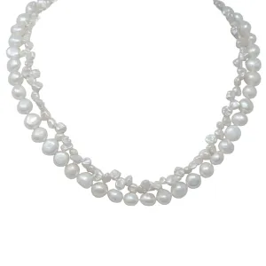 Contemporary Baroque ~ Double Strand Necklace