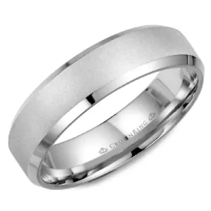 Crown Ring Palladium 950 Wedding Band