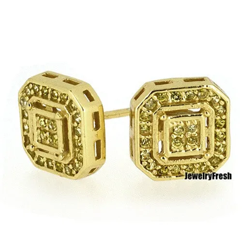 Custom Lemonade Lab Made Fancy Box Mens Earrings