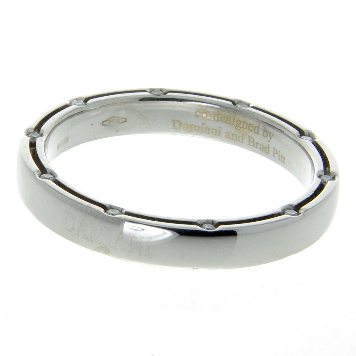 Damiani D.side Diamond Wedding Band