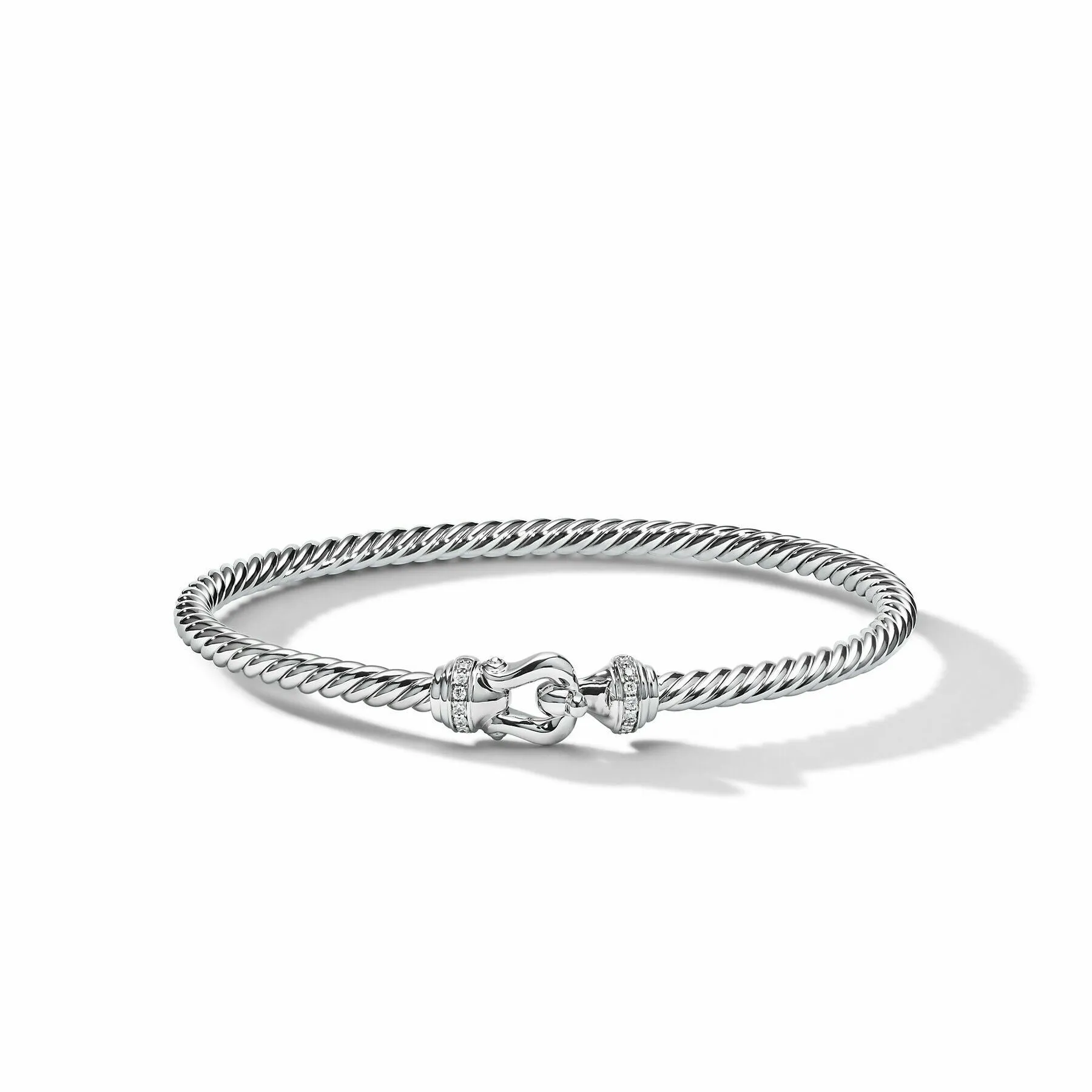 David Yurman  Bracelet in 18-Karat White Gold
