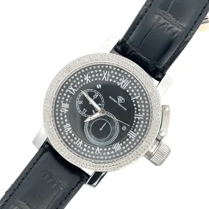 Deep Divers Dial Real Diamond Watch Super Techno