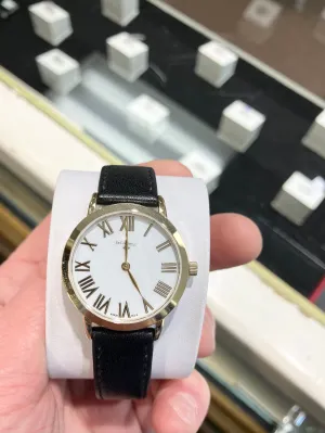 DeGrandpre Jewelers Watch With Leather Strap