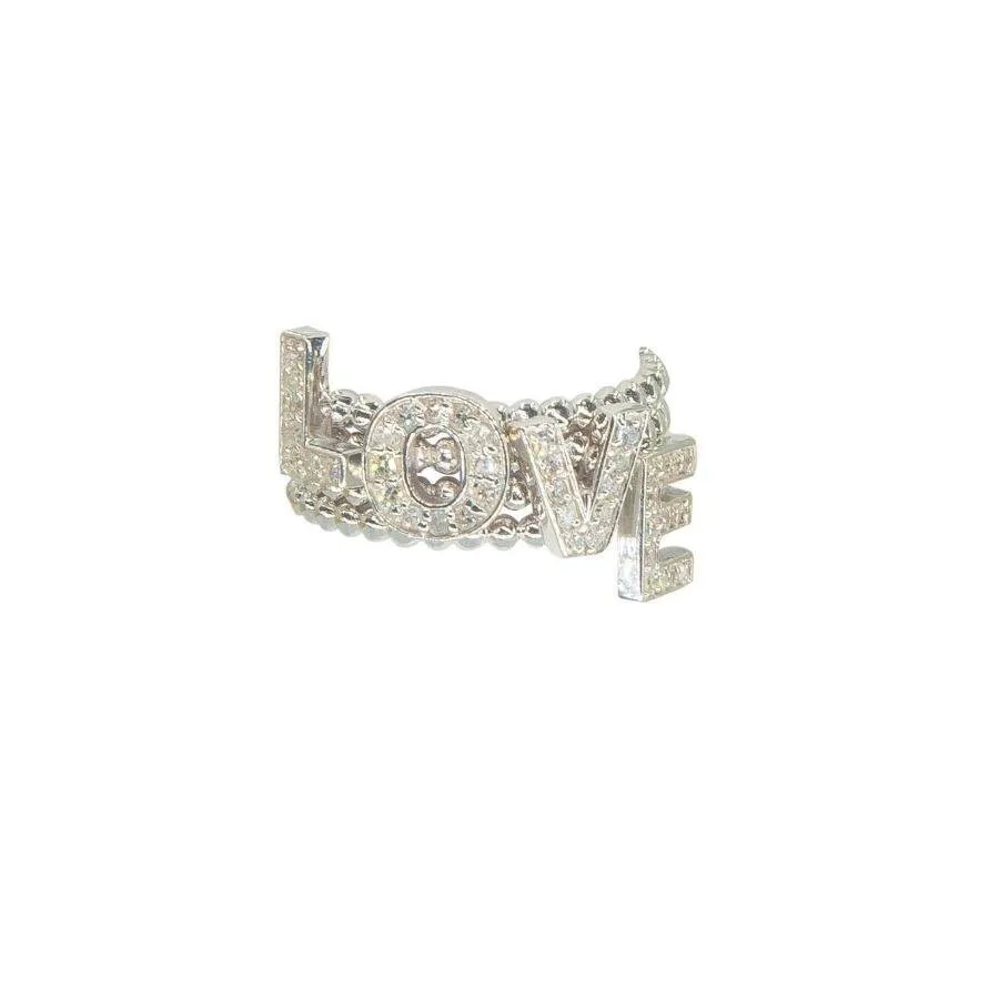Diamond Initial Rings | 14K Gold | Stackable Diamond Letter Rings