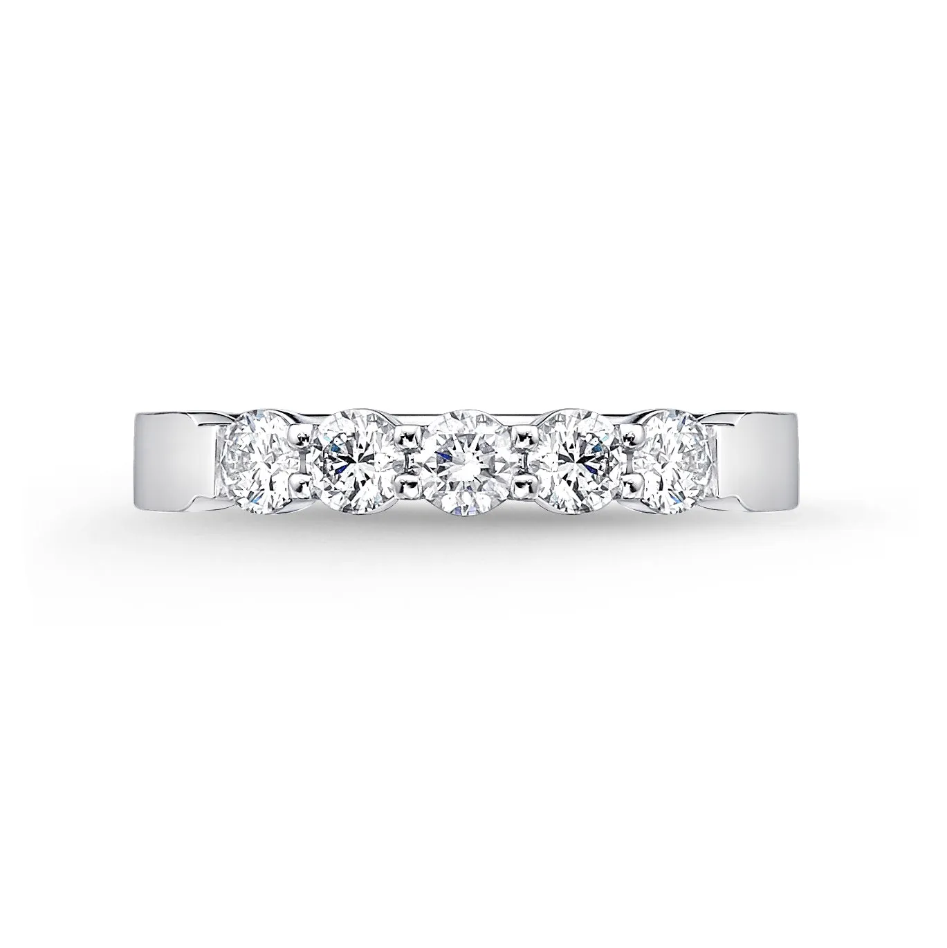 Diamond Petite Prong 5 Stone Band .34 Total Carat Weight