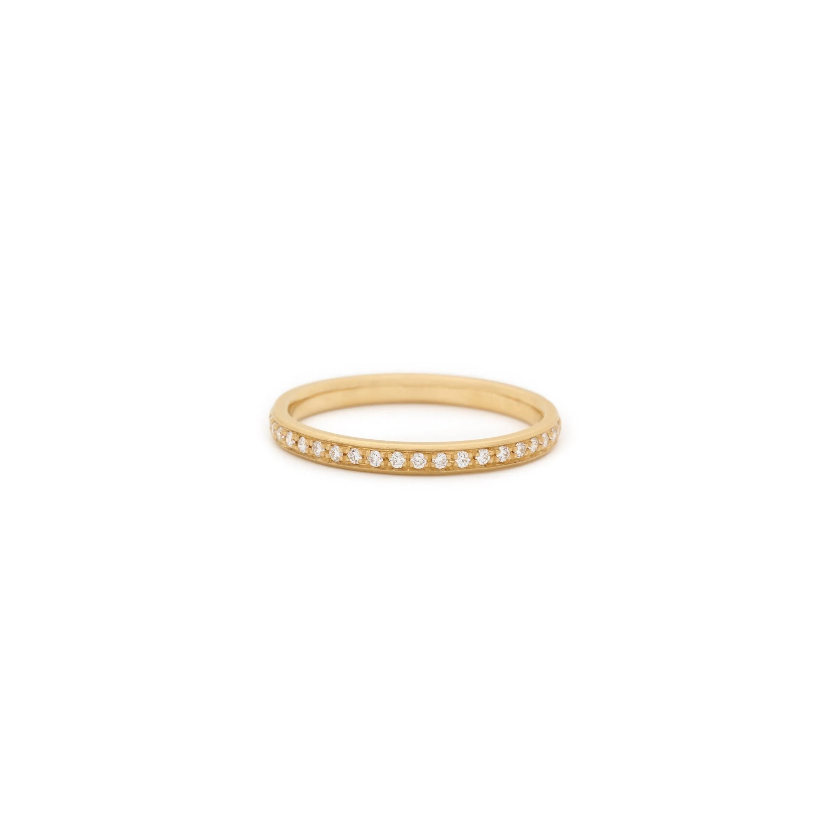 Diamond Single Row Band