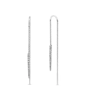 Diamond Threader Earrings