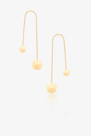Drop Sphere Earring