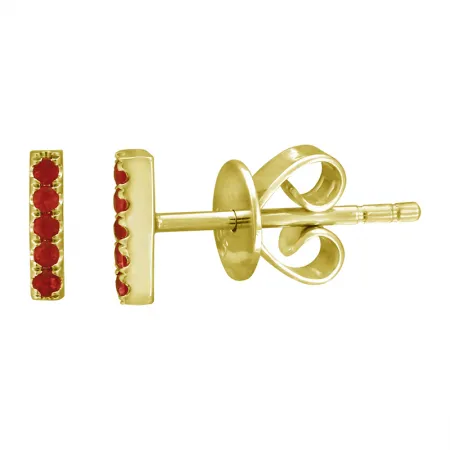 EAR BAR -RUBY