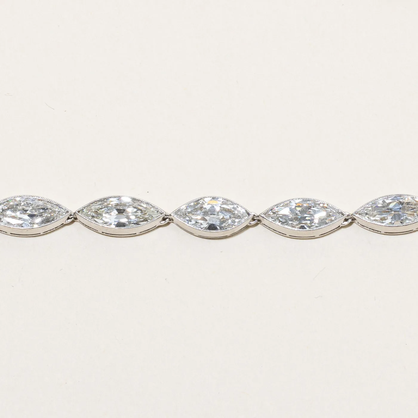 Edwardian Era Diamond Bracelet | 9.41ctw | 7" |