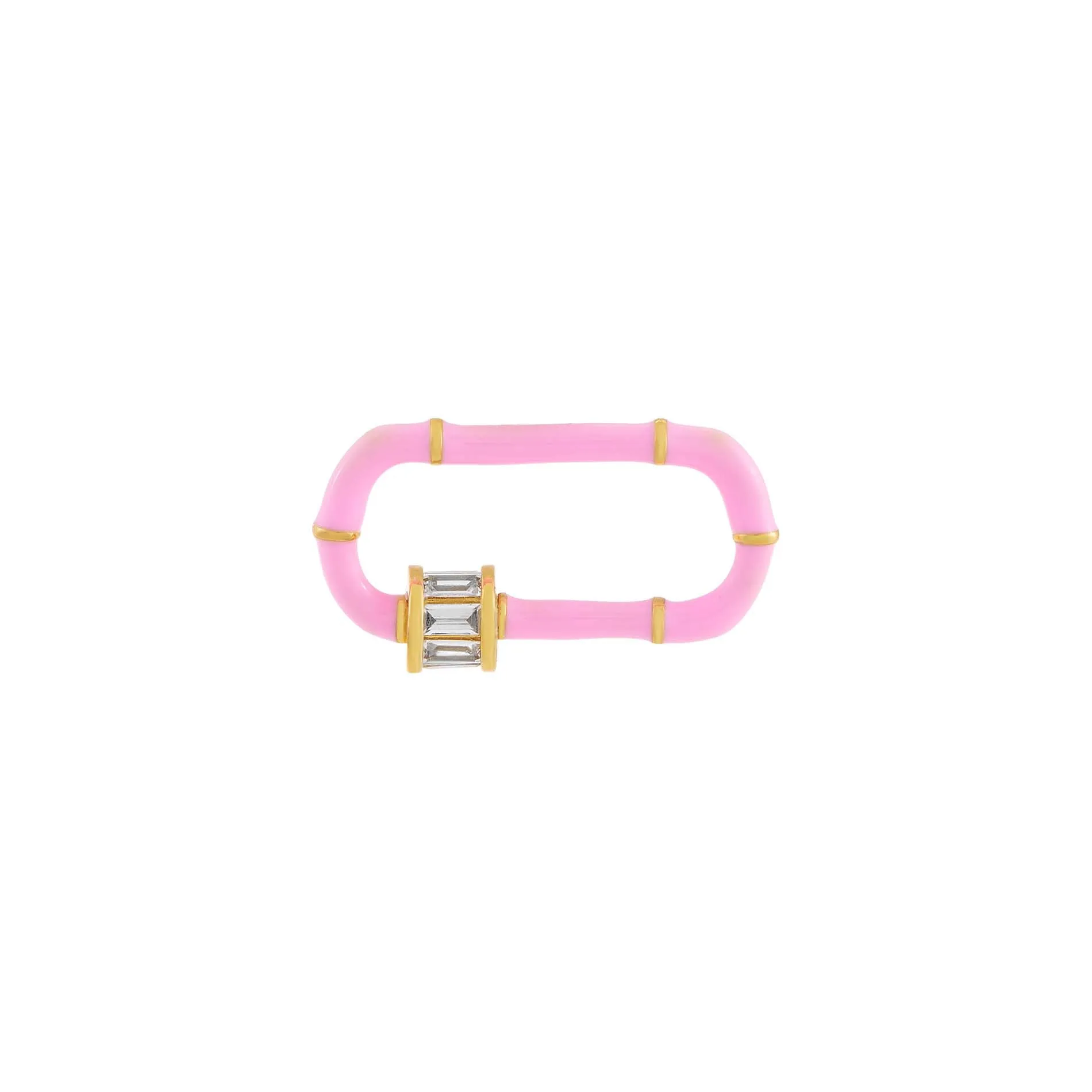 Enamel Baguette Toggle Charm