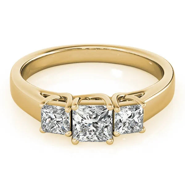 Engagement Rings 3 Stone Princess - TN83477
