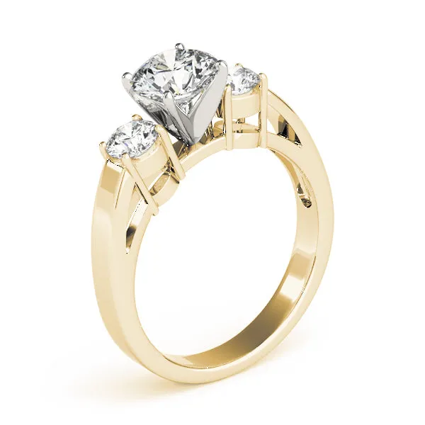 Engagement Rings 3 Stone Round - TN81882