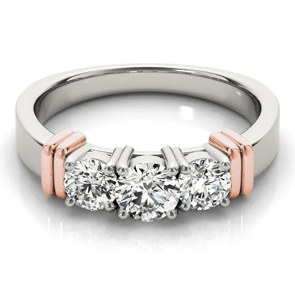 Engagement Rings 3 Stone Round - TN82577