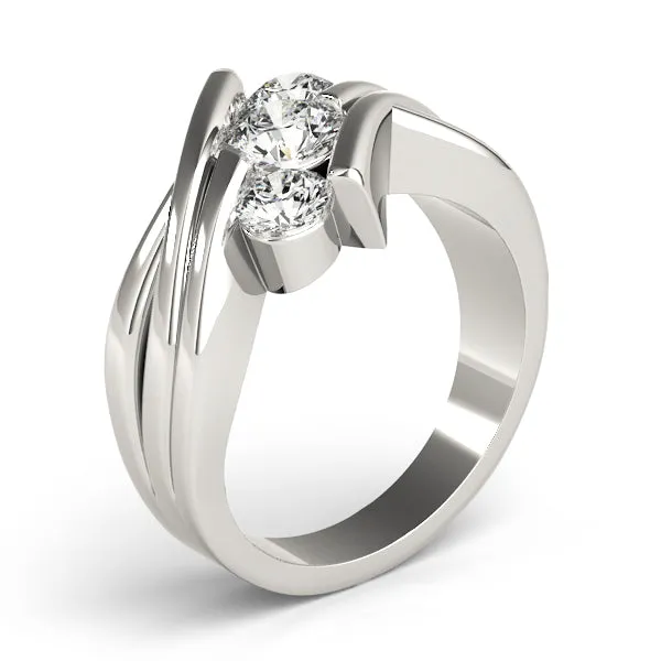 Engagement Rings 3 Stone Round - TN82957