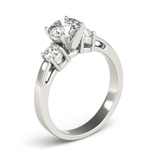 Engagement Rings 3 Stone Round - TN83512