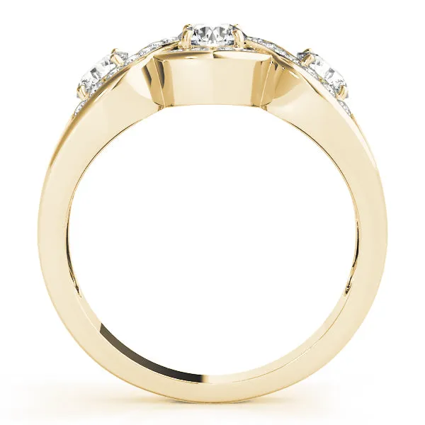 Engagement Rings 3 Stone Round - TN84119