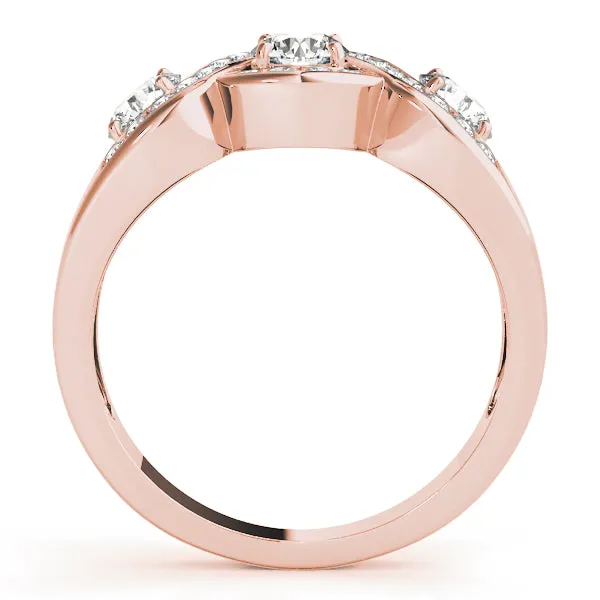 Engagement Rings 3 Stone Round - TN84119