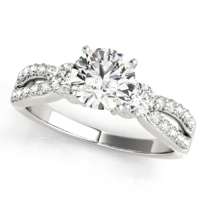 Engagement Rings 3 Stone Round - TN84420