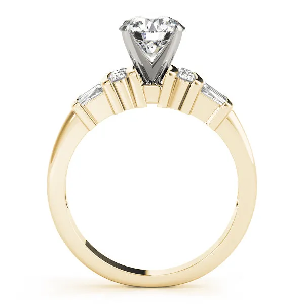 Engagement Rings Fancy Shape Baguette Remounts - TN82439