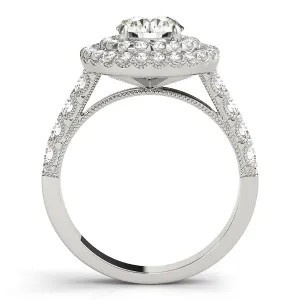 Engagement Rings Halo Round - TN50424-E