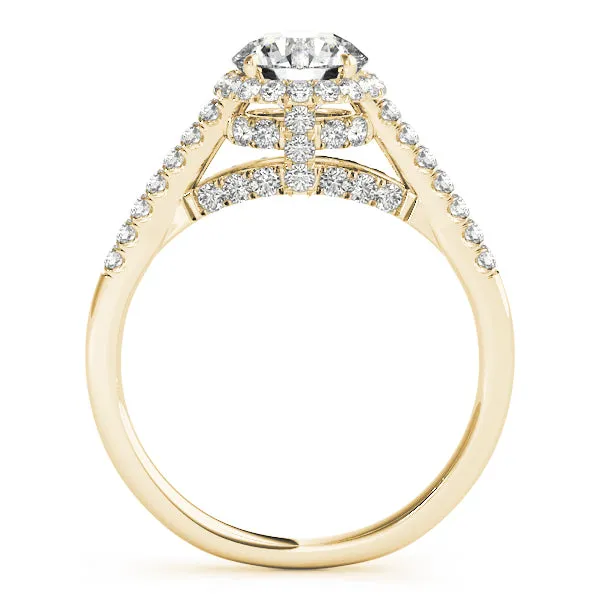 Engagement Rings Halo Round - TN83884