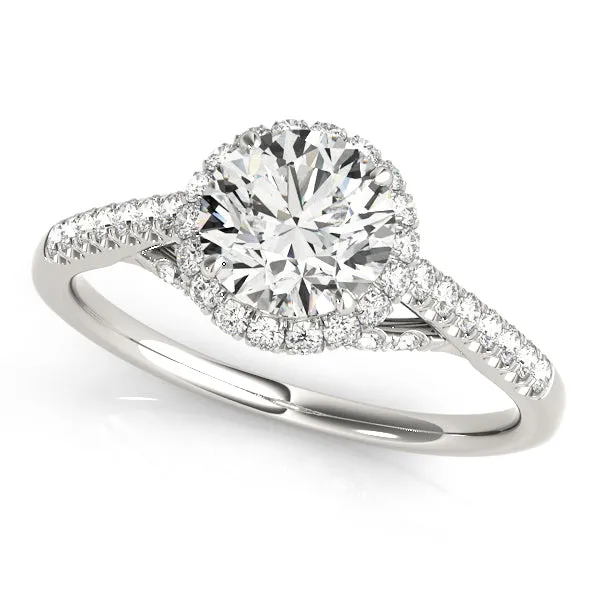 Engagement Rings Halo Round - TN83884