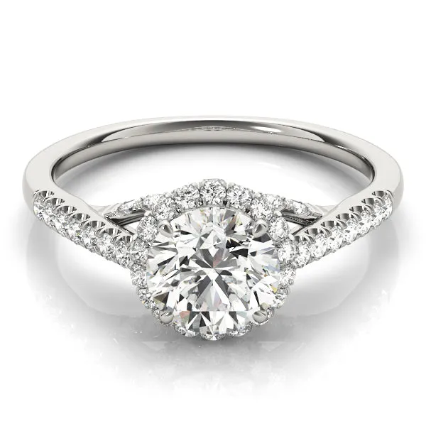 Engagement Rings Halo Round - TN83884