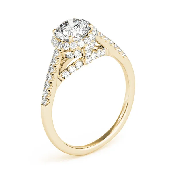 Engagement Rings Halo Round - TN83884