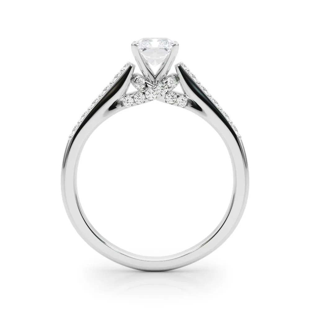 Engagement Rings Single Row Channel Set - TN50505-E