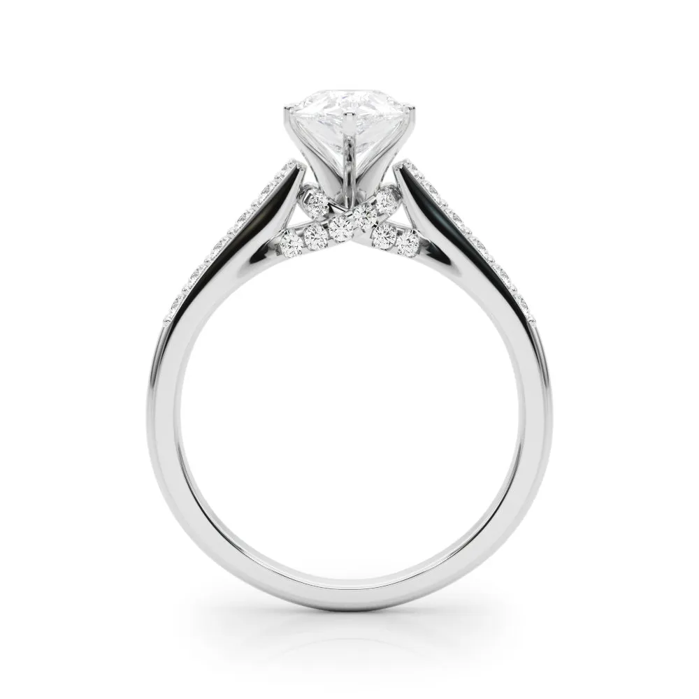 Engagement Rings Single Row Channel Set - TN50505-E