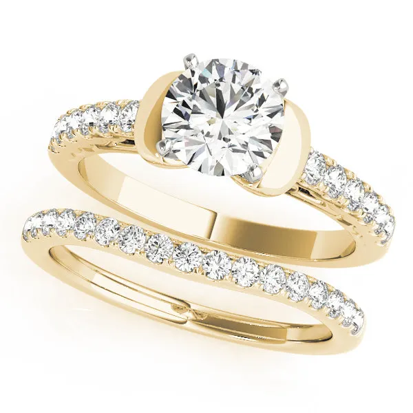 Engagement Rings Single Row Prong Set - TN50591-E