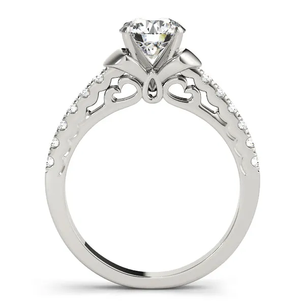 Engagement Rings Single Row Prong Set - TN50591-E