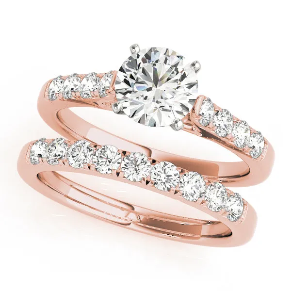 Engagement Rings Single Row Prong Set - TN50787-E