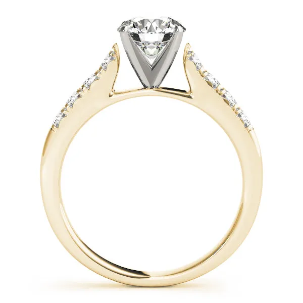 Engagement Rings Single Row Prong Set - TN50787-E