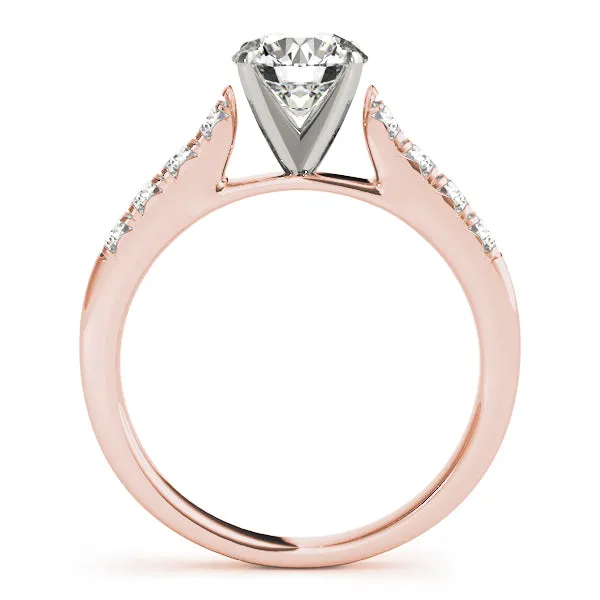 Engagement Rings Single Row Prong Set - TN50787-E