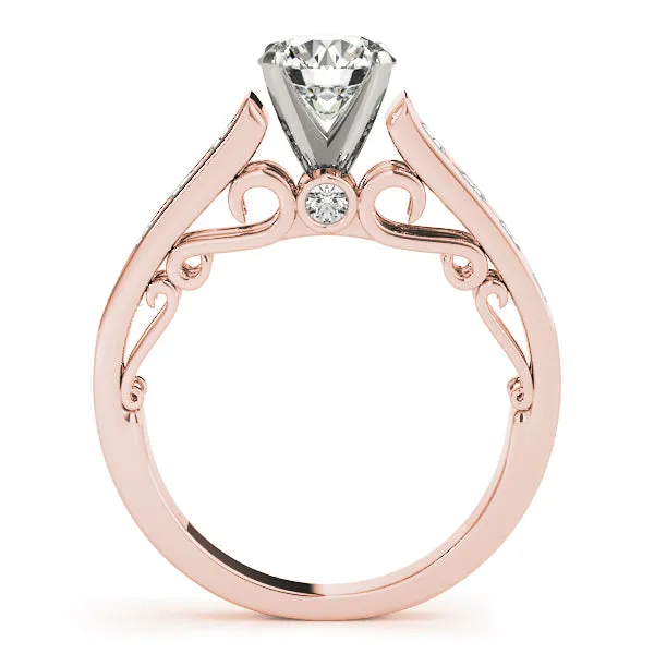 Engagement Rings Single Row Prong Set - TN50798-E