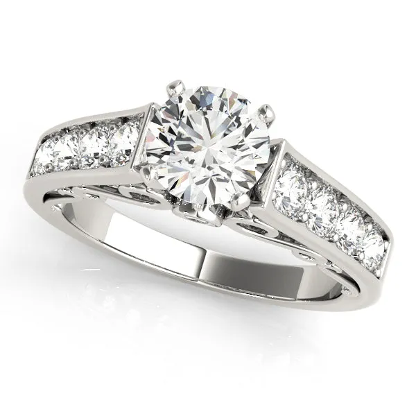 Engagement Rings Single Row Prong Set - TN50798-E