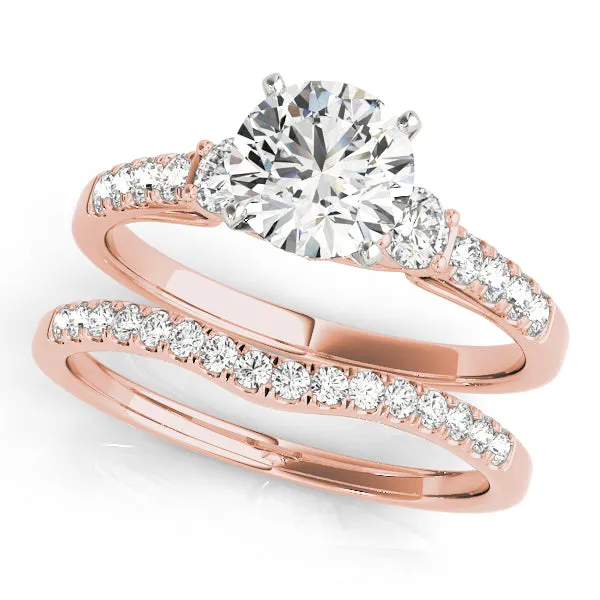 Engagement Rings Single Row Prong Set - TN50863-E