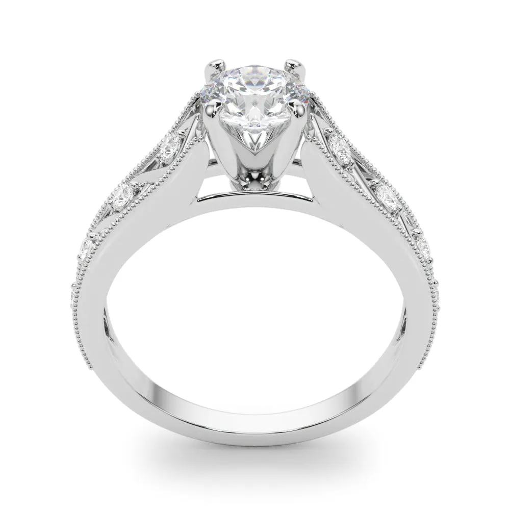 Engagement Rings Single Row Prong Set - TN50929-E