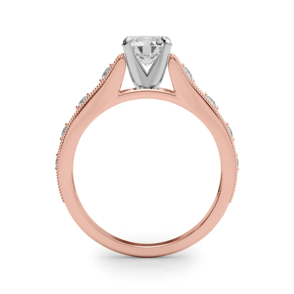 Engagement Rings Single Row Prong Set - TN50929-E
