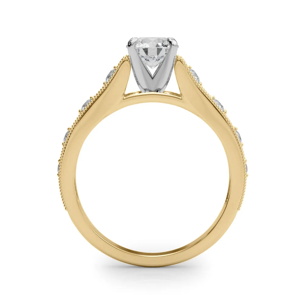 Engagement Rings Single Row Prong Set - TN50929-E
