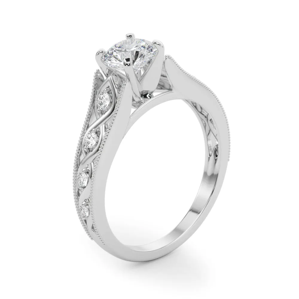 Engagement Rings Single Row Prong Set - TN50929-E