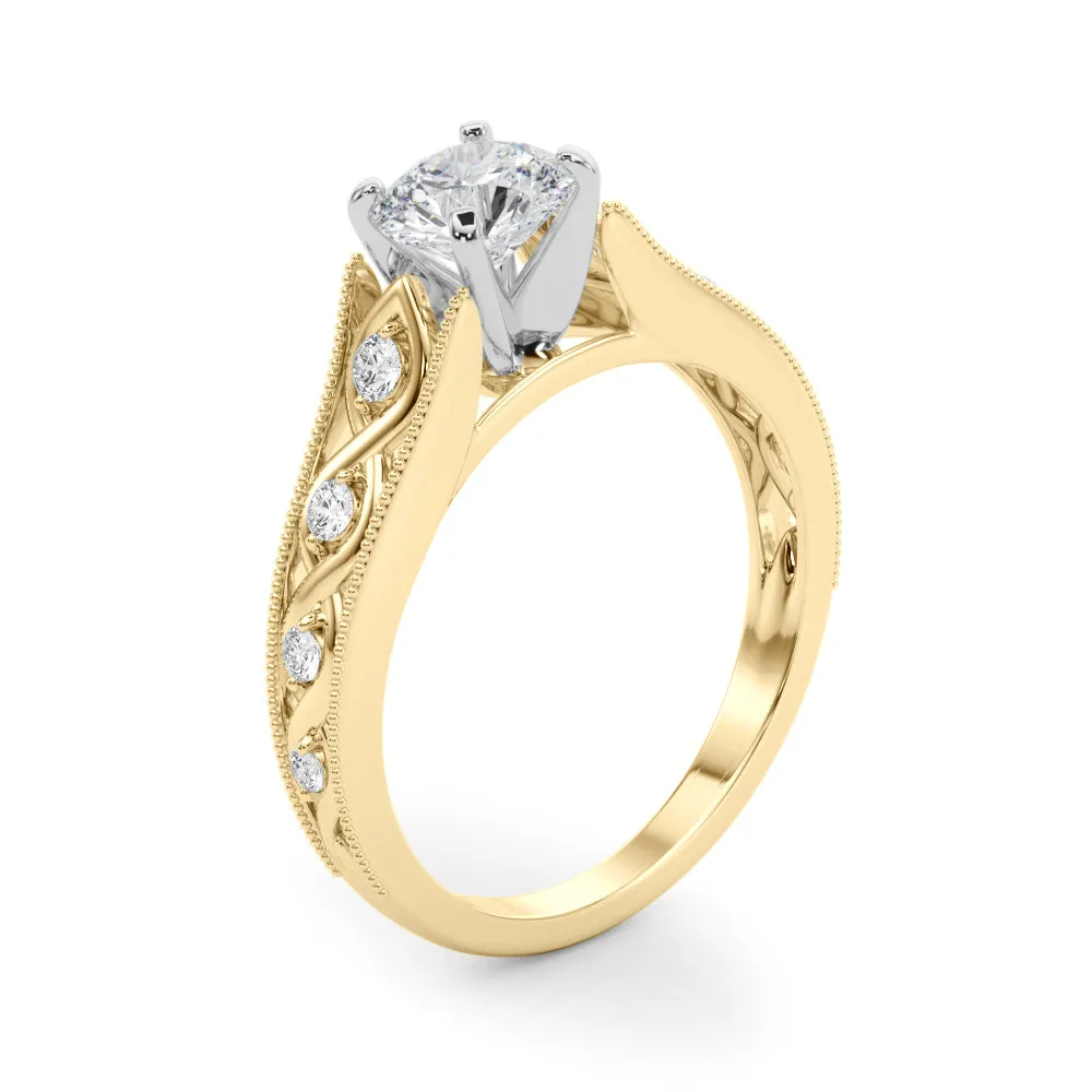 Engagement Rings Single Row Prong Set - TN50929-E