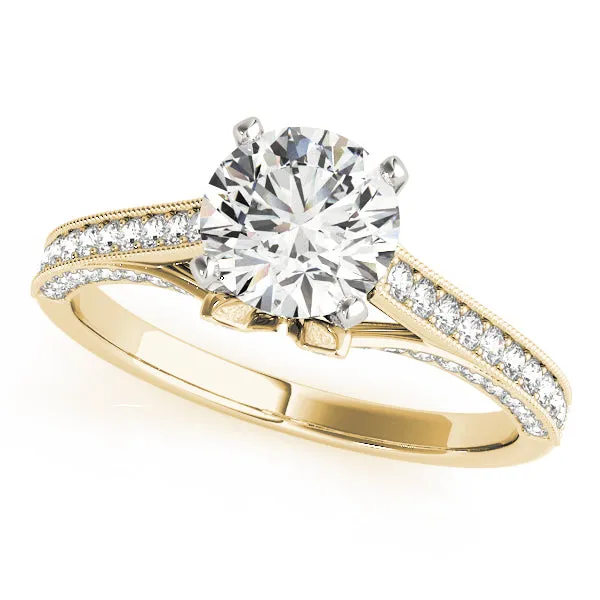 Engagement Rings Single Row Prong Set - TN84324