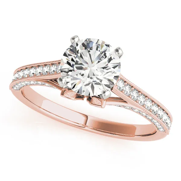 Engagement Rings Single Row Prong Set - TN84324