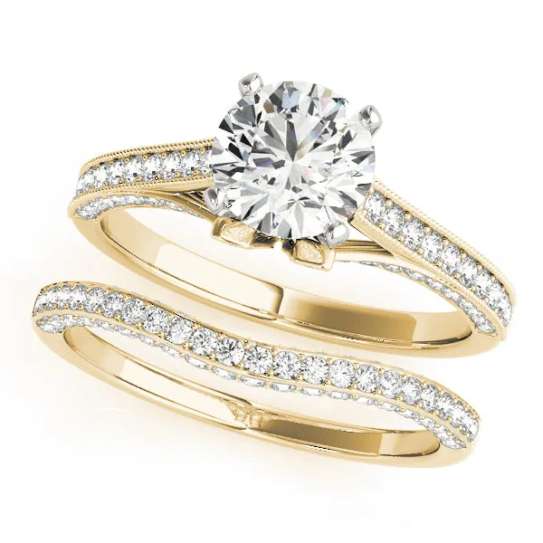 Engagement Rings Single Row Prong Set - TN84324