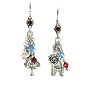 England Charm Earrings