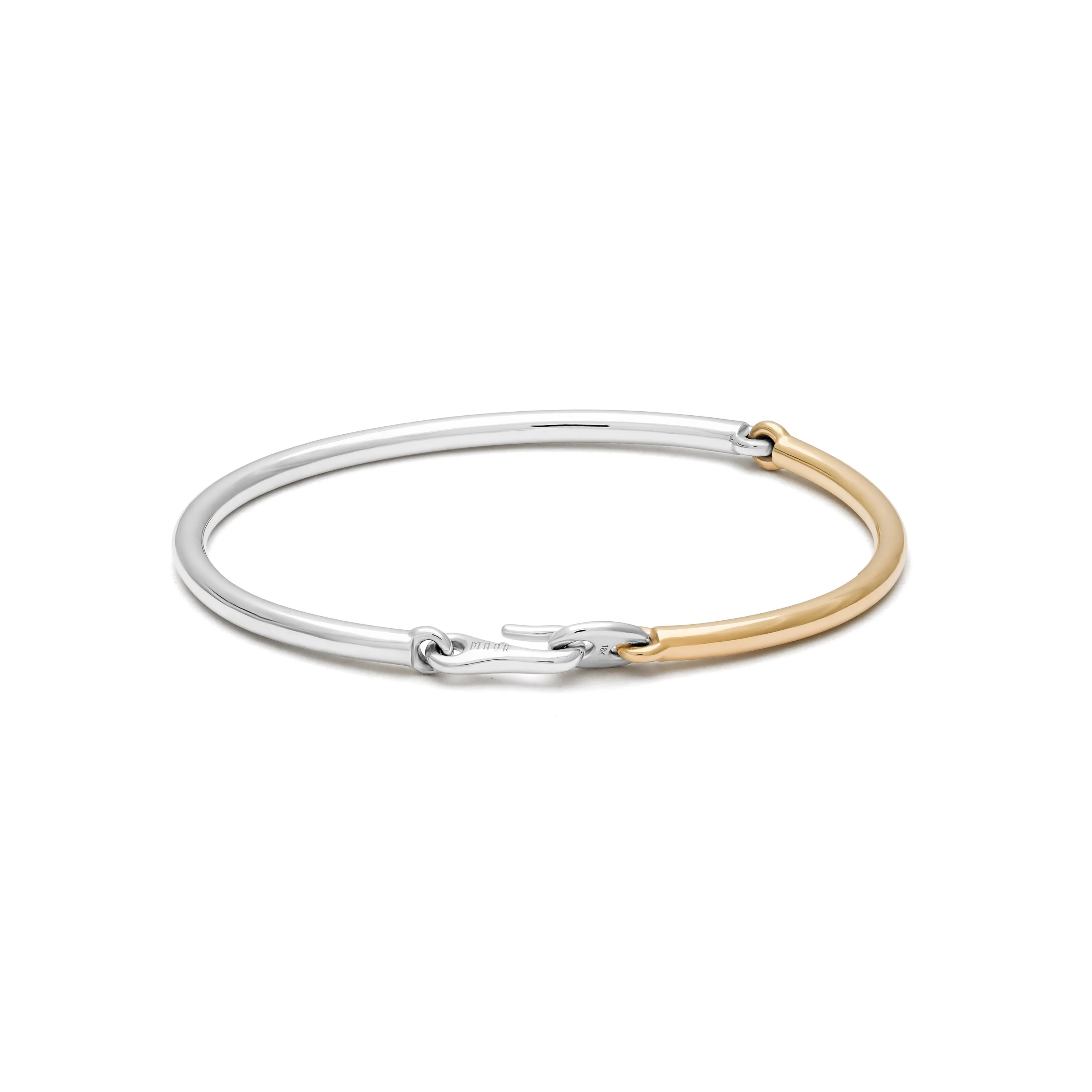 Equinox Bracelet | Two Tone White & Yellow Gold