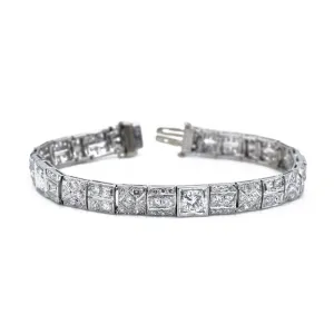 Estate 1940s Diamond Bracelet
